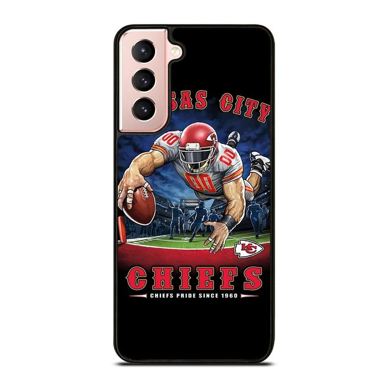 KANSAS CITY CHIEFS FOOTBALL ART Samsung Galaxy S21 Case Cover