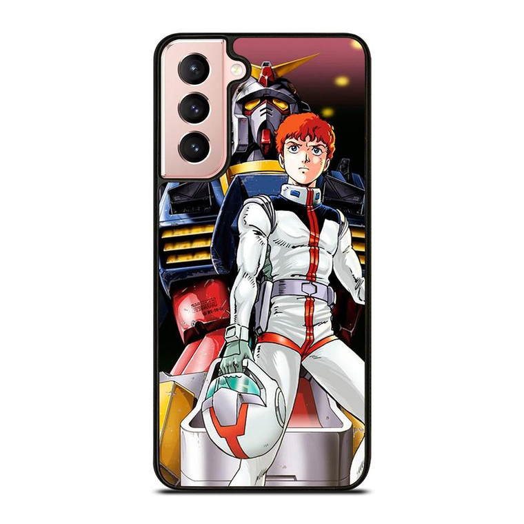 MOBILE SUITE GUNDAM AMURO RAY Samsung Galaxy S21 Case Cover