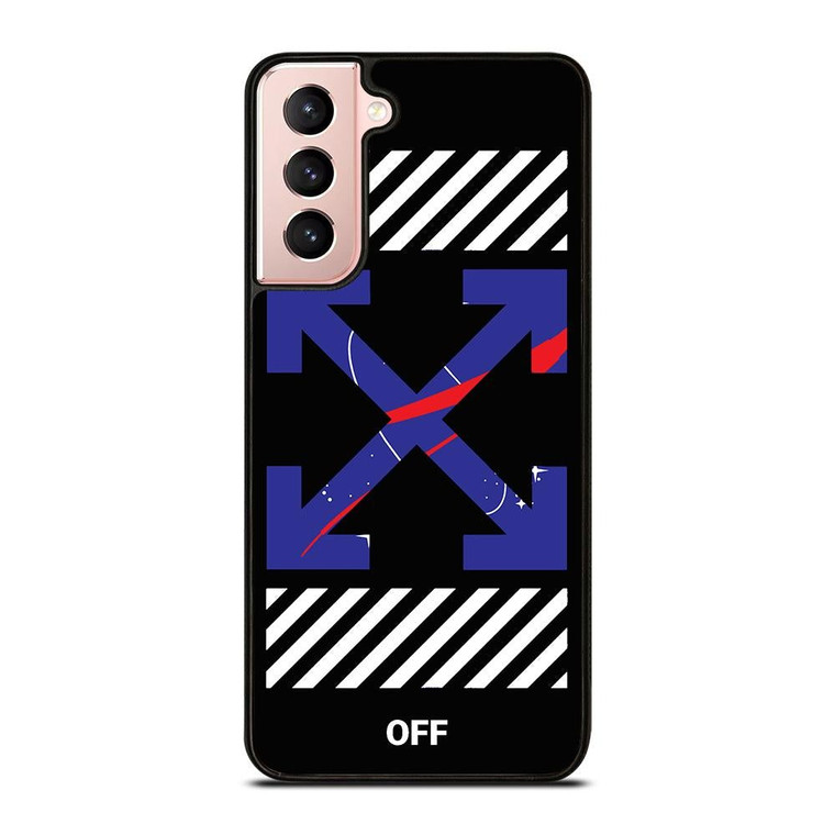 NASA OFF WHITE Samsung Galaxy S21 Case Cover