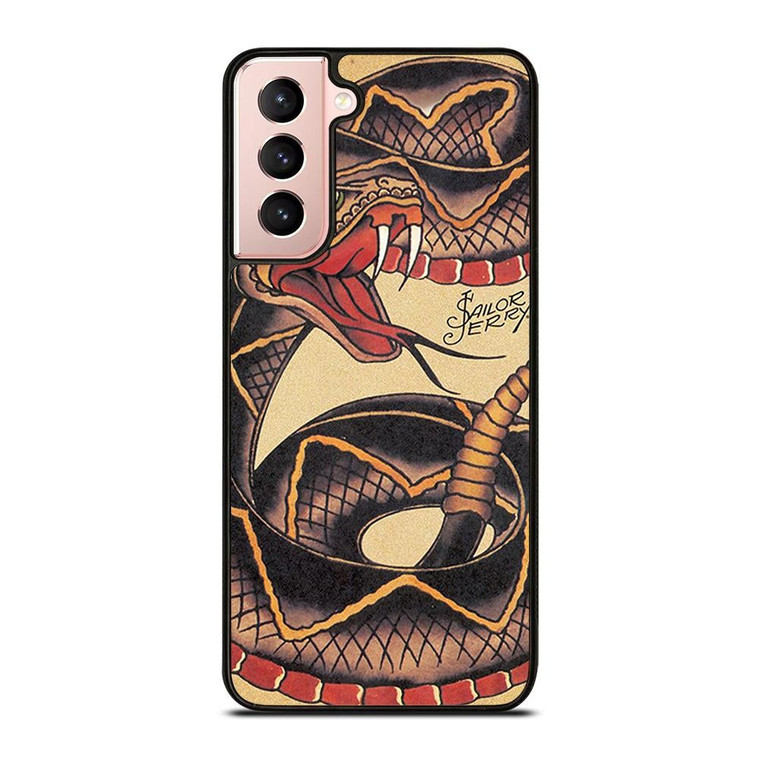 SAILOR JERRY SNAKE TATTOO Samsung Galaxy S21 Case Cover