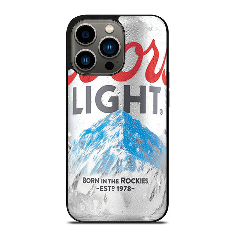 BEER CAN COORS LIGHT iPhone 13 Pro Case Cover