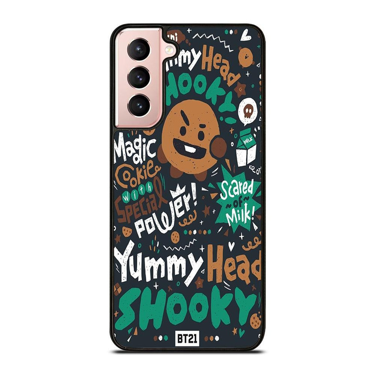 YUMMY HEAD SHOOKY BTS 21 Samsung Galaxy S21 Case Cover