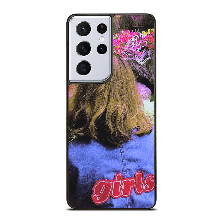 GIRLS AESTHETIC FLOWER Samsung Galaxy S21 Ultra Case Cover