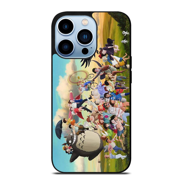 STUDIO GHIBLI CARTOON iPhone 13 Pro Max Case Cover