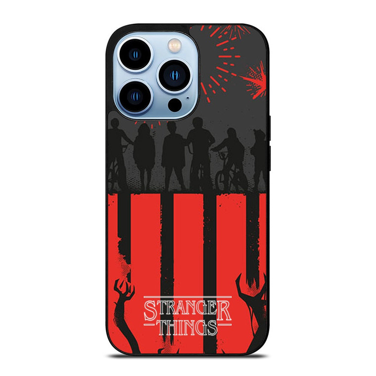 STRANGER THINGS SILHOUETTE iPhone 13 Pro Max Case Cover