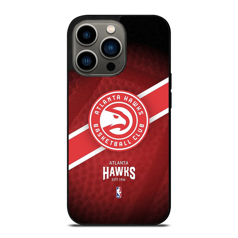 ATLANTA HAWKS NBA TEAM iPhone 13 Pro Case Cover