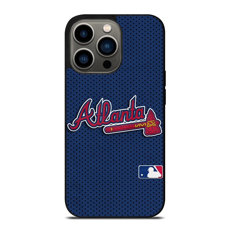 ATLANTA BRAVES JERSEY LOGO iPhone 13 Pro Case Cover