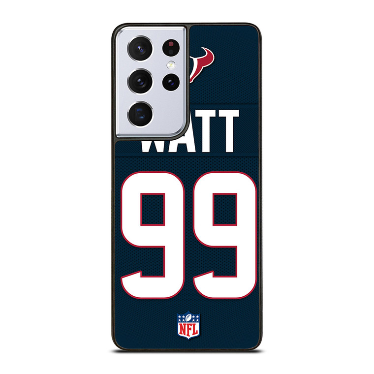 HOUSTON TEXANS JAMES WATT 99 Samsung Galaxy S21 Ultra Case Cover