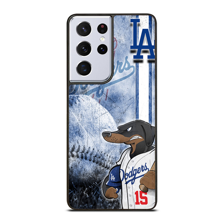 LA DODGERS DOG LOGO Samsung Galaxy S21 Ultra Case Cover