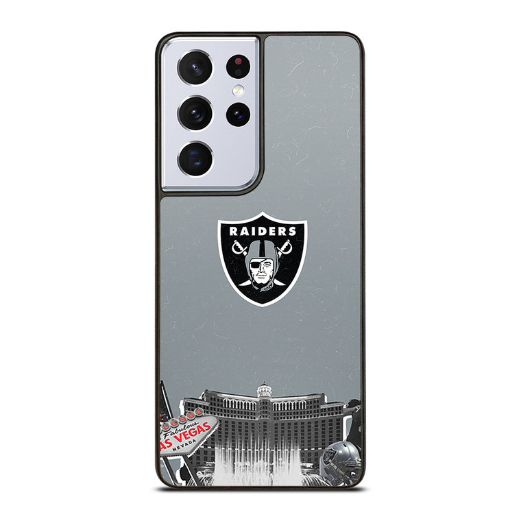 LAS VEGAS RAIDERS NFL ICON Samsung Galaxy S21 Ultra Case Cover