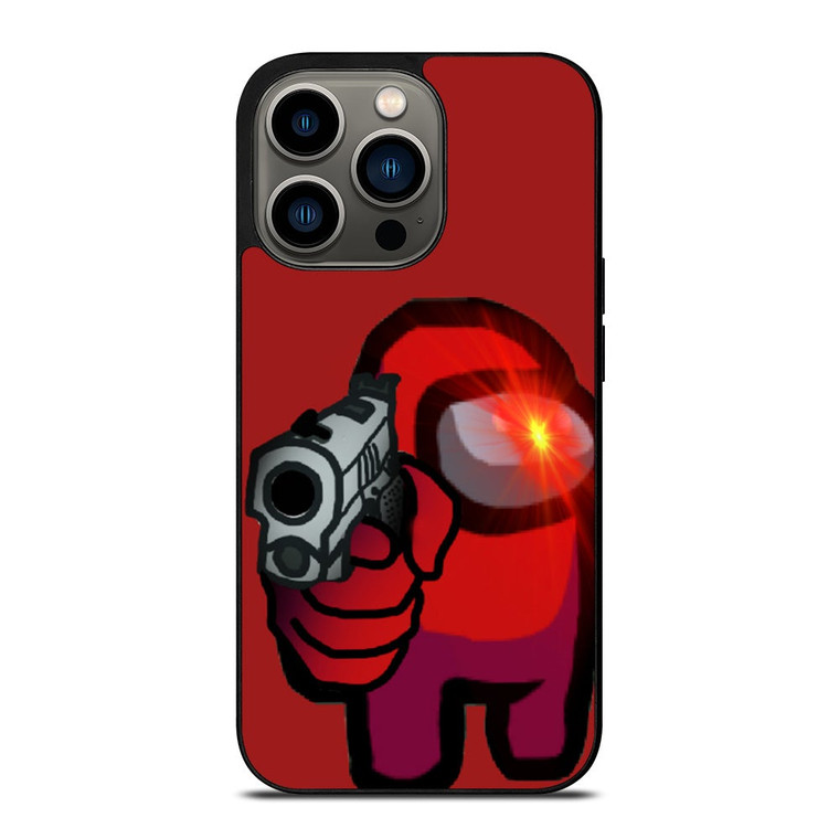AMONG US IMPOSTOR RED iPhone 13 Pro Case Cover
