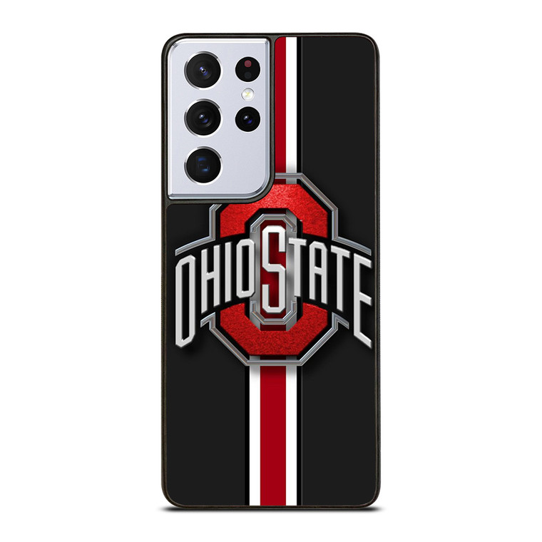 OHIO STATE STRIPE LOGO Samsung Galaxy S21 Ultra Case Cover