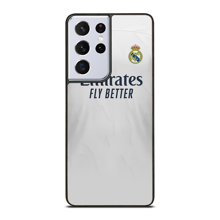 REAL MADRID 2020 HOME JERSEY Samsung Galaxy S21 Ultra Case Cover REAL MADRID 2020 HOME JERSEY Samsung Galaxy S21 Ultra Case Cover