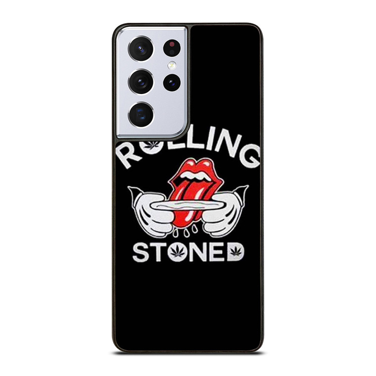 THE ROLLING STONES WEED LOGO Samsung Galaxy S21 Ultra Case Cover