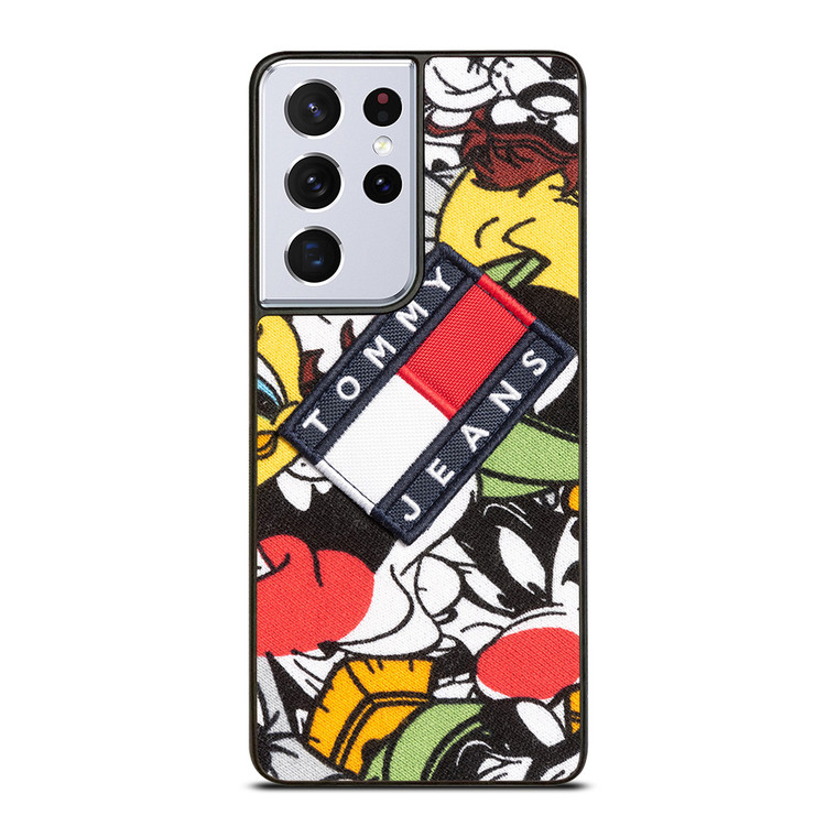 TOMMY HILFIGER LOONEY TUNES ART Samsung Galaxy S21 Ultra Case Cover