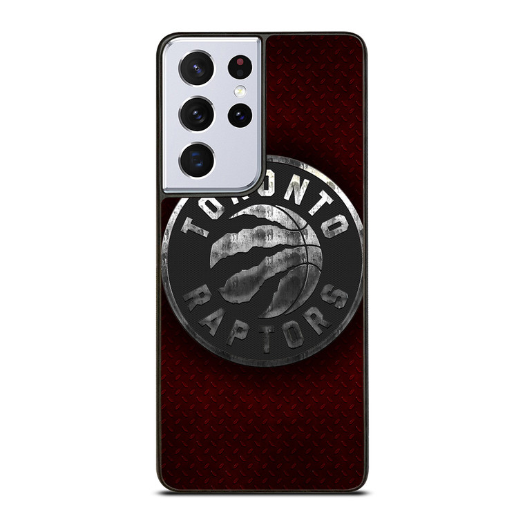 TORONTO RAPTORS RED METAL Samsung Galaxy S21 Ultra Case Cover
