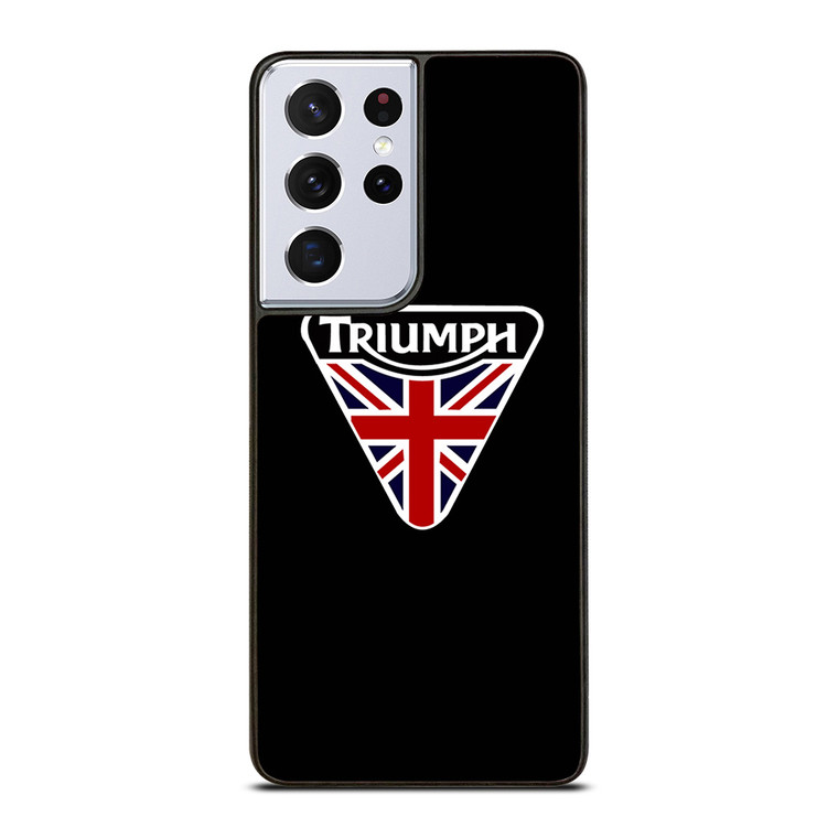 TRIUMPH BRITISH MOTORCYCLE Samsung Galaxy S21 Ultra Case Cover TRIUMPH BRITISH MOTORCYCLE Samsung Galaxy S21 Ultra Case Cover