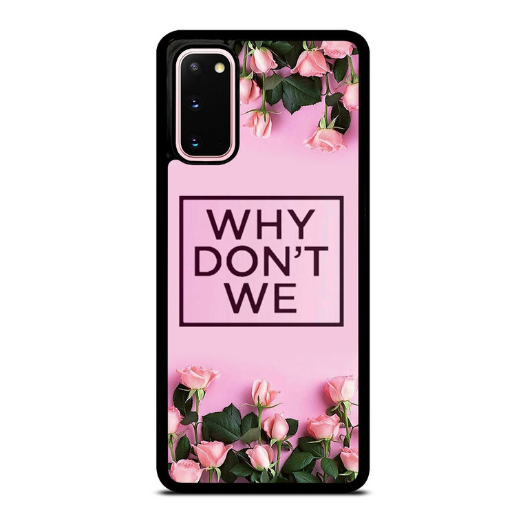 WHY DONT WE PINK FLOWER Samsung Galaxy S20 Case Cover