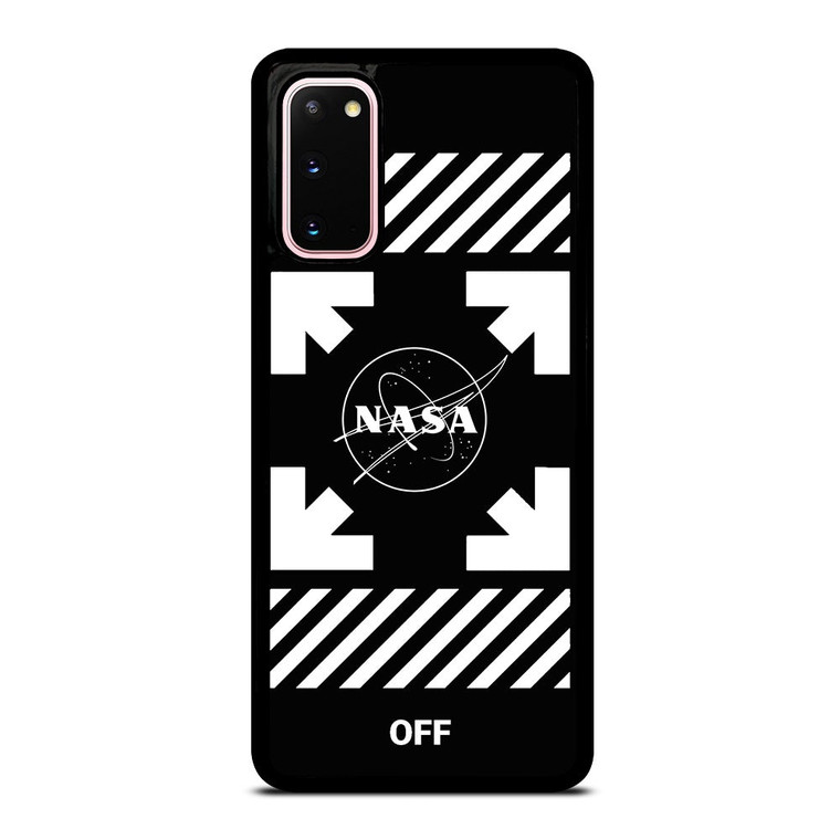 WHITE NASA OFF Samsung Galaxy S20 Case Cover
