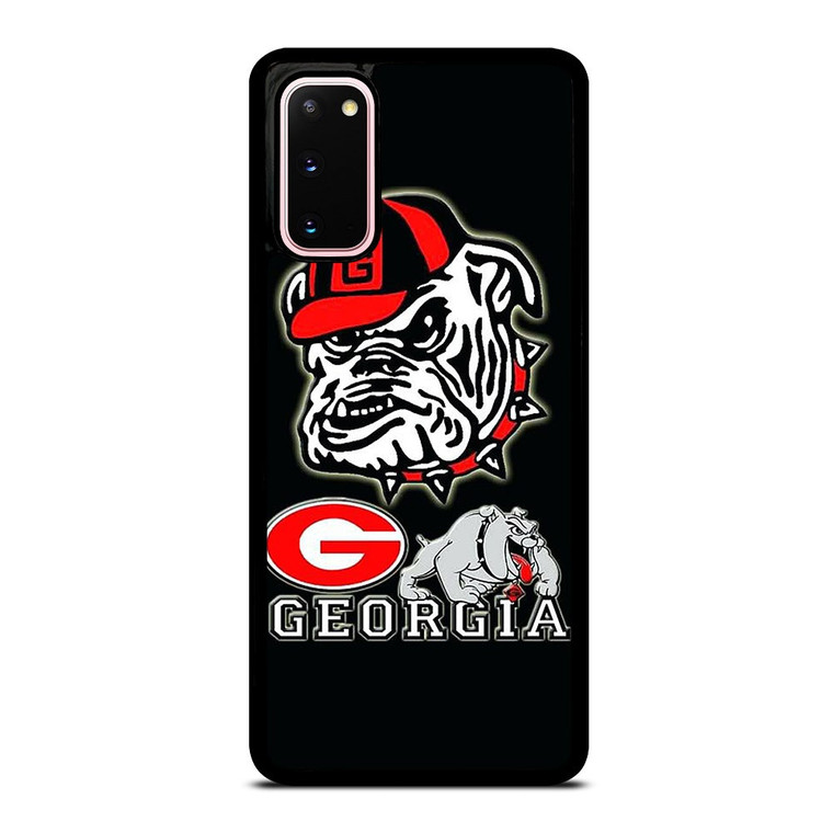 UNIVERSITY OF GEORGIA BULLDOGS ICON Samsung Galaxy S20 Case Cover