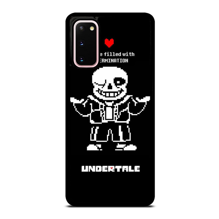 UNDERTALE SANS 8 BIT QUOTE Samsung Galaxy S20 Case Cover