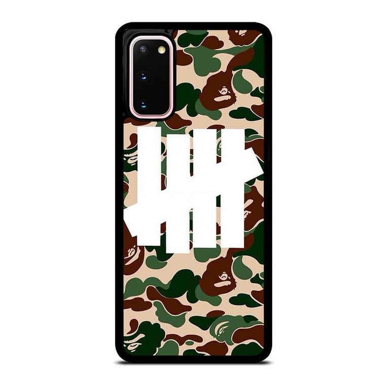 UNDEFEATED BAPE CAMO Samsung Galaxy S20 Case Cover