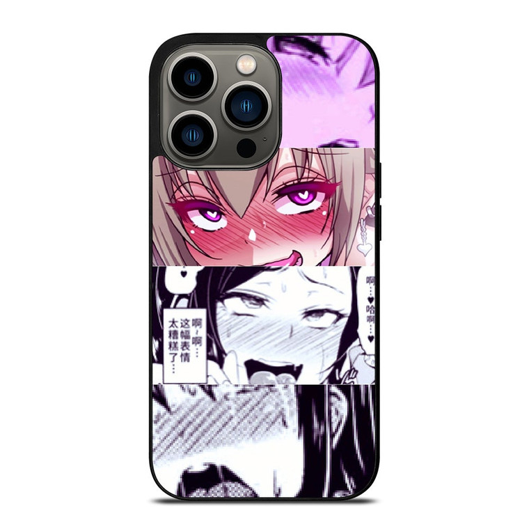 AHEGAO FACE ANIME iPhone 13 Pro Case Cover