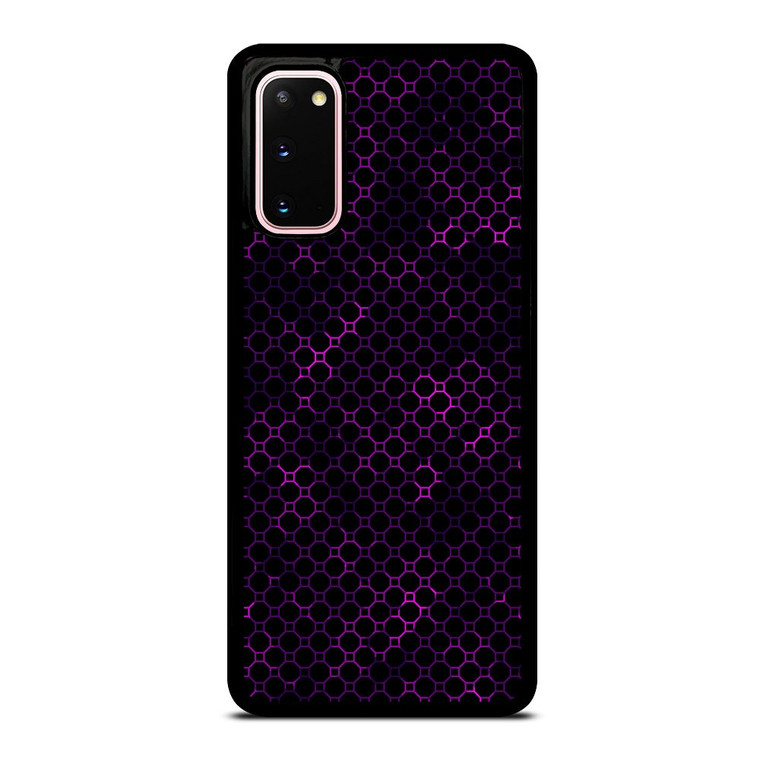 STYLISH HEXAGONAL VIOLET PATTERN Samsung Galaxy S20 Case Cover