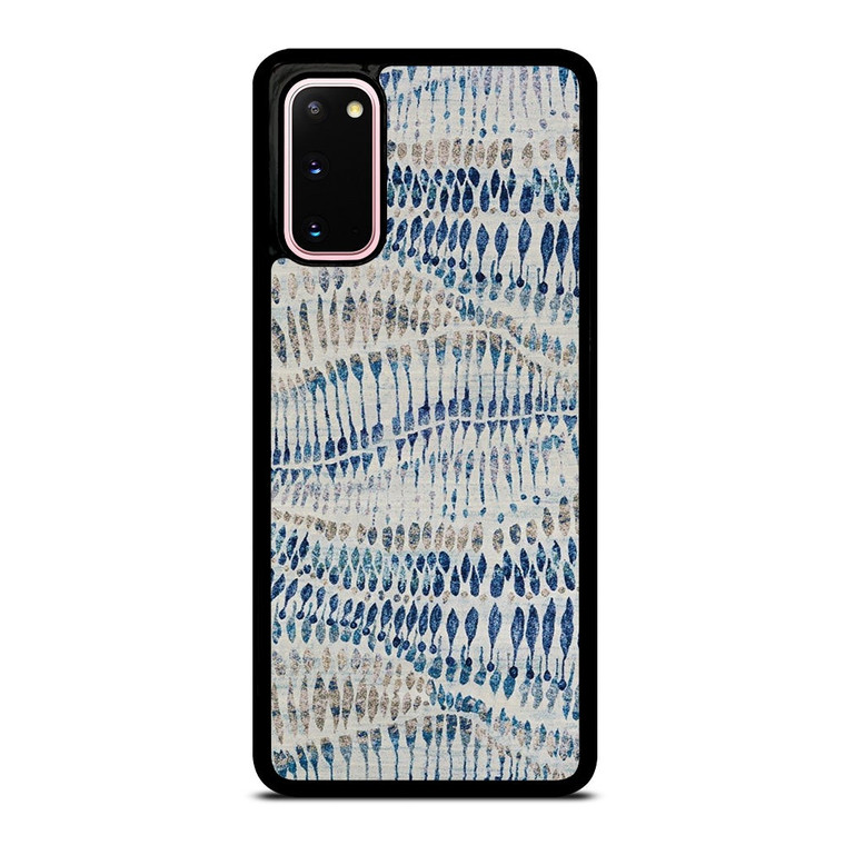 STRETCHED WAVY CHIFFON FABRIC Samsung Galaxy S20 Case Cover