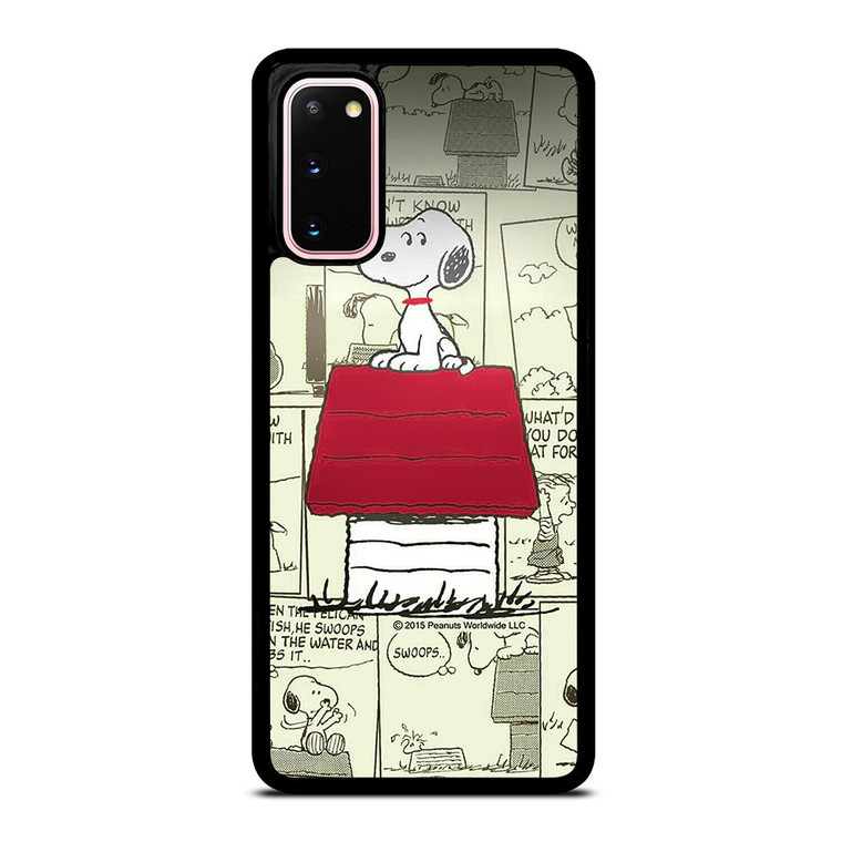 SNOOPY COMIC Samsung Galaxy S20 Case Cover