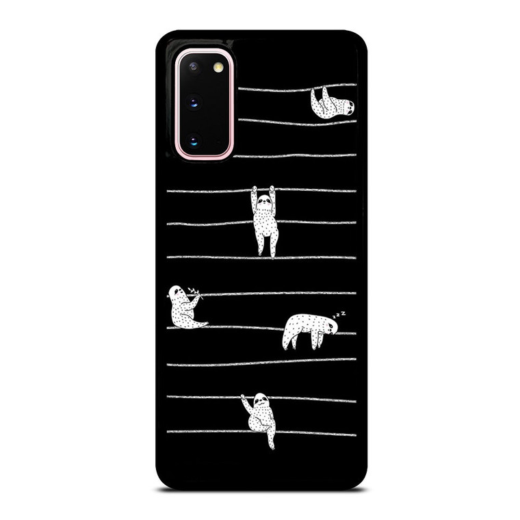 SLOTH KOALA STRIPE Samsung Galaxy S20 Case Cover