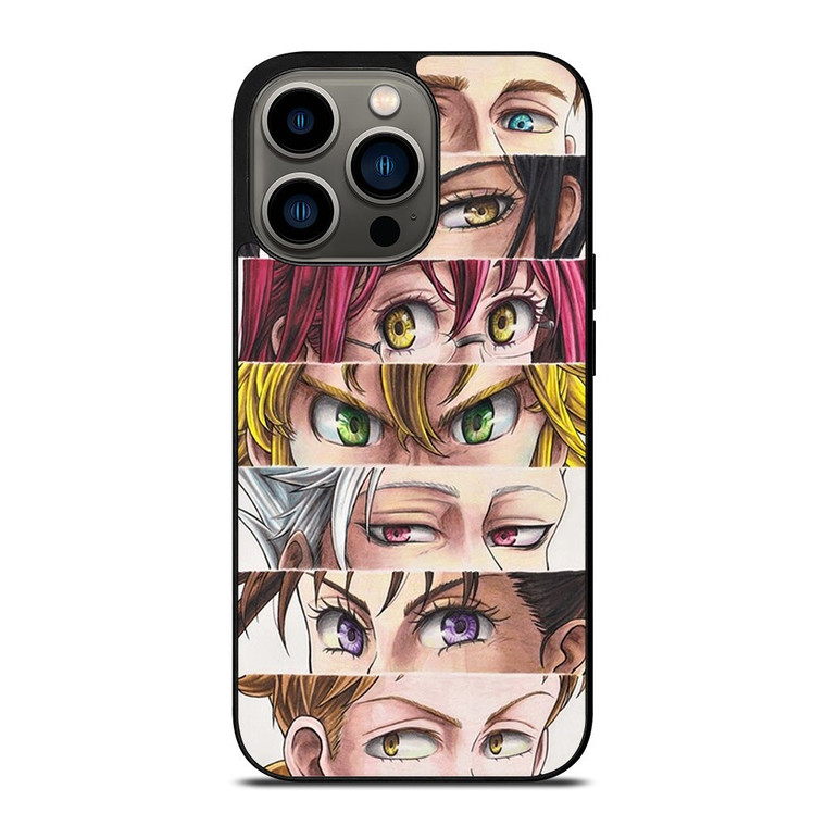 7 SEVEN DEADLY SINS ANIME EYE CHARACTER iPhone 13 Pro Case Cover