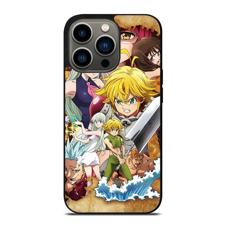 7 SEVEN DEADLY SINS ANIME CHARACTER iPhone 13 Pro Case Cover