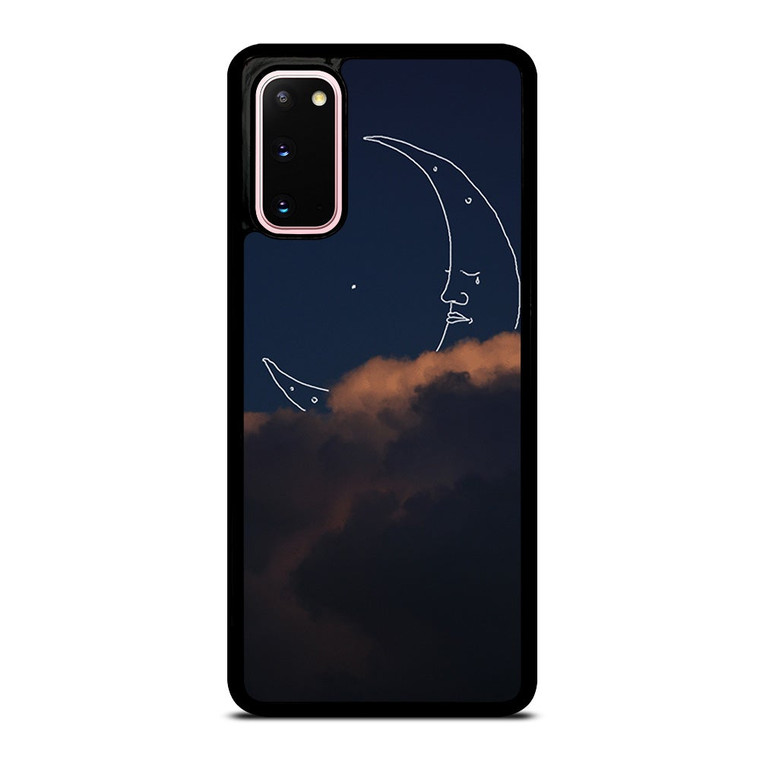 SAD CRESCENT MOON Samsung Galaxy S20 Case Cover SAD CRESCENT MOON Samsung Galaxy S20 Case Cover