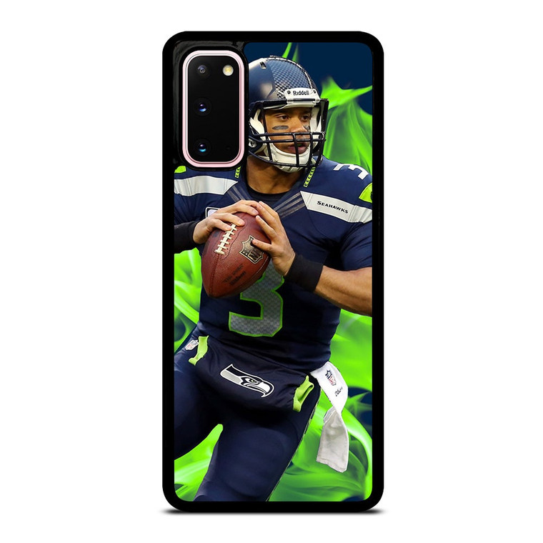 RUSSELL WILSON SEATTLE SEAHAWK NFL Samsung Galaxy S20 Case Cover