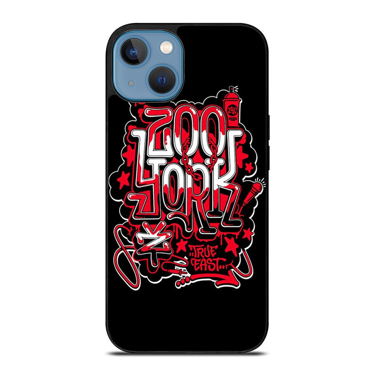 ZOO YORK LOGO TRUE EAST iPhone 13 Case Cover