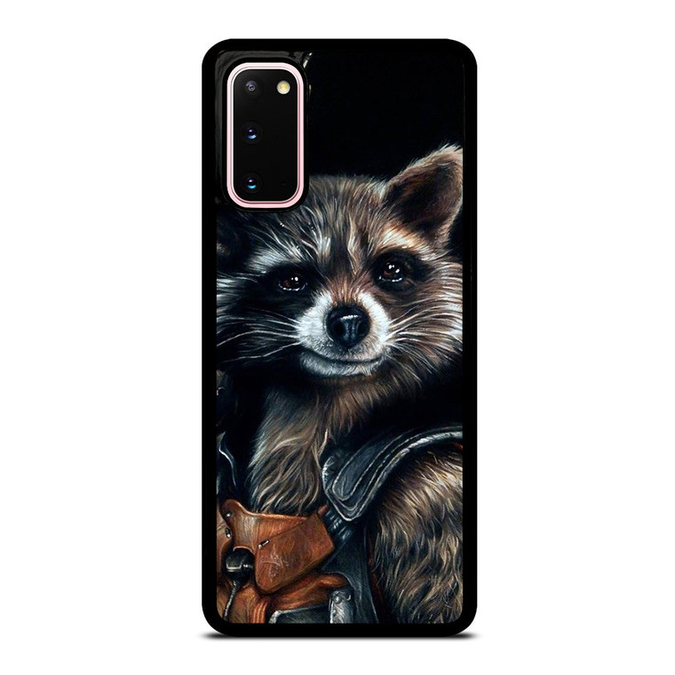 ROCKET RACCOON SMUDGE ART Samsung Galaxy S20 Case Cover