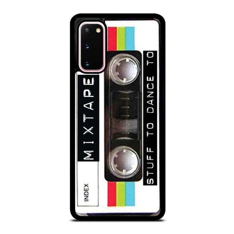 RETRO CLEAR MIXTAPE Samsung Galaxy S20 Case Cover