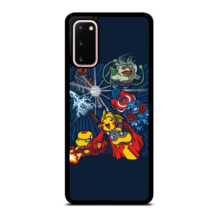 POKEMON AVENGERS CUTE Samsung Galaxy S20 Case Cover