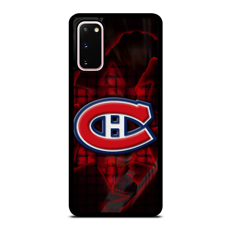 MONTREAL CANADIENS RED GLOW SYMBOL Samsung Galaxy S20 Case Cover