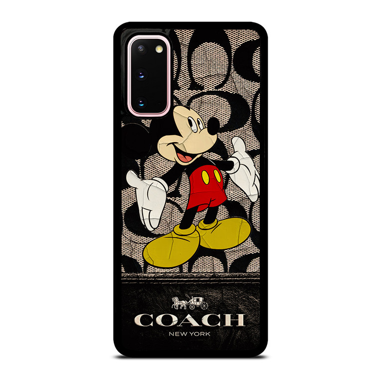 MICKEY MOUSE COACH NEW YORK Samsung Galaxy S20 Case Cover