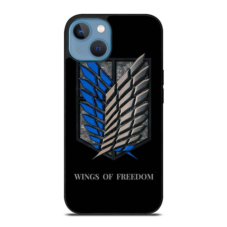 WINGS OF FREEDOM AOT iPhone 13 Case Cover