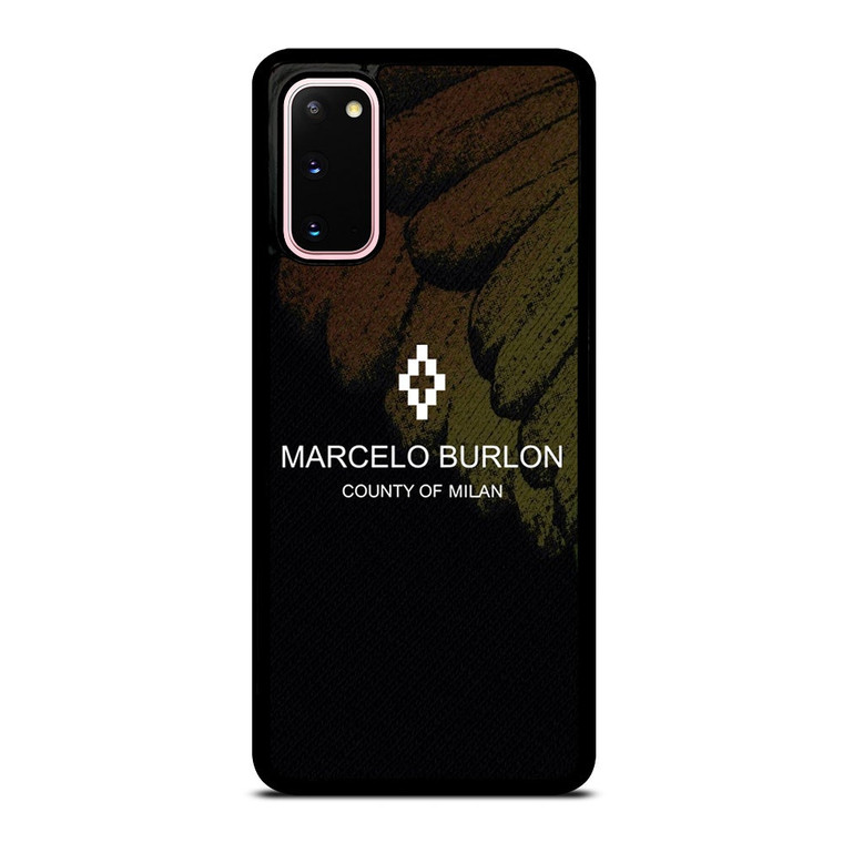 MARCELO BURLON WING LOGO Samsung Galaxy S20 Case Cover