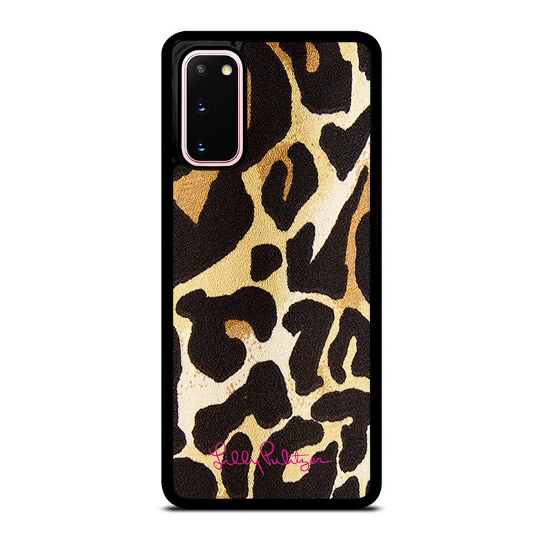 LILLY PULITZER LEOPARD PATTERN Samsung Galaxy S20 Case Cover