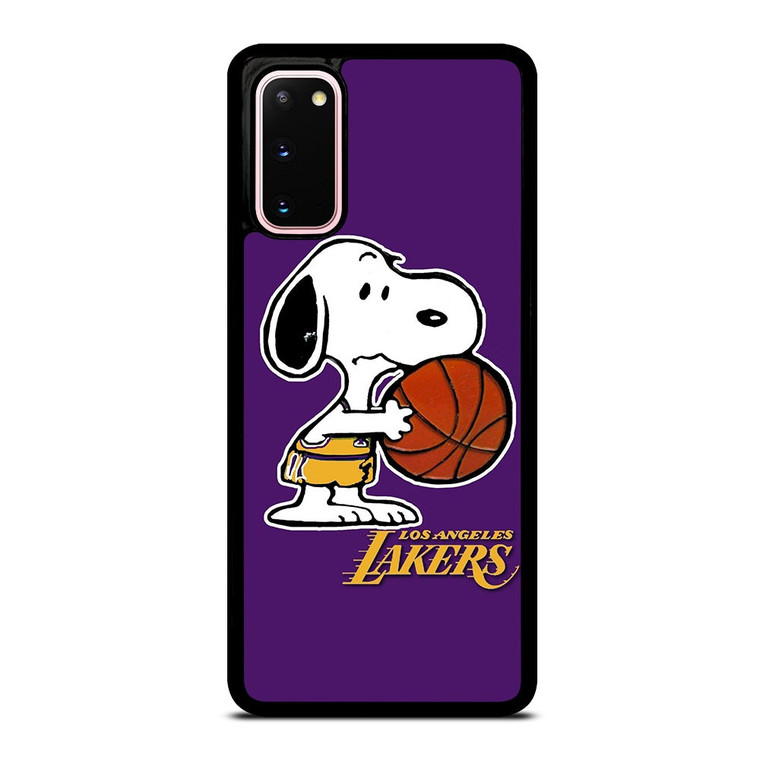 LA LAKERS BASKETBALL SNOOPY Samsung Galaxy S20 Case Cover