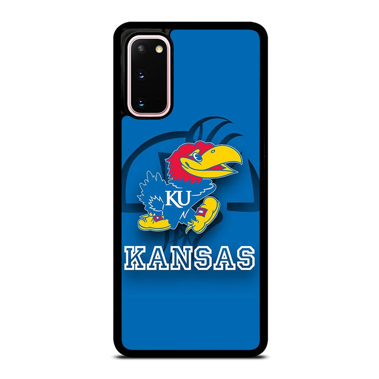 KANSAS JAYHAWKS BASKETBALL LOGO Samsung Galaxy S20 Case Cover