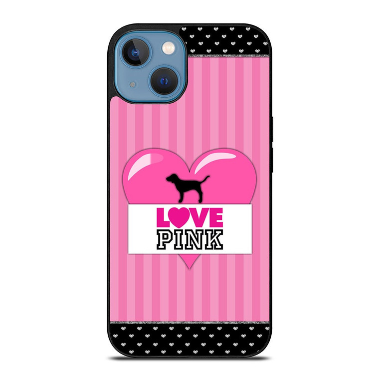 VICTORIA'S SECRET PINK LOVE iPhone 13 Case Cover