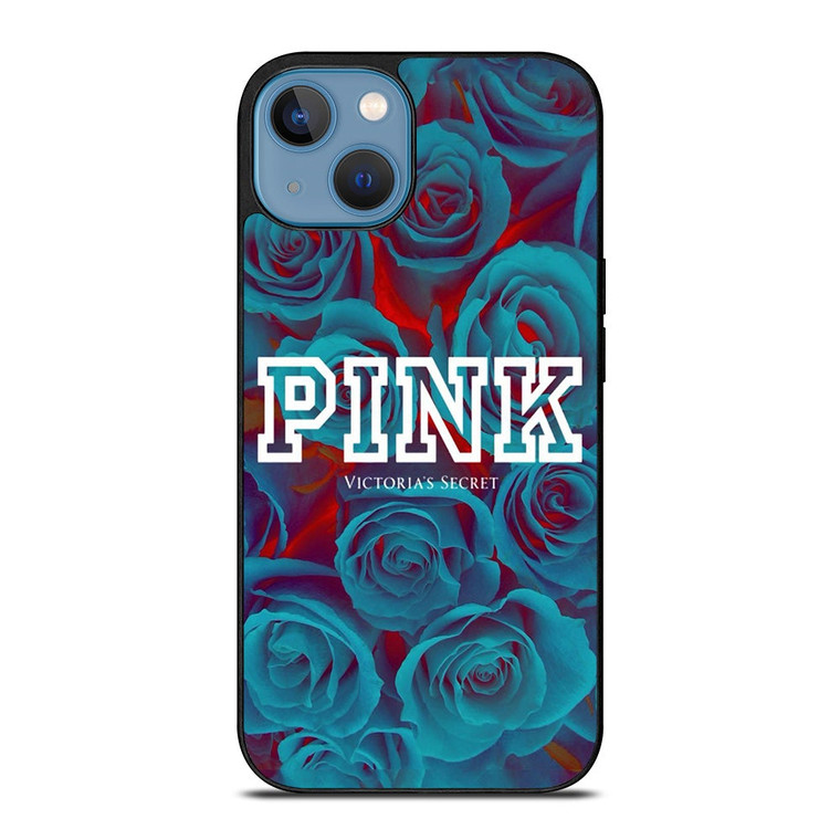 VICTORIA SECRET ROSE BLUE iPhone 13 Case Cover