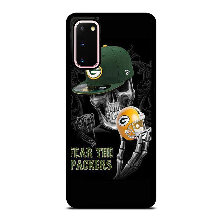 GREEN BAY PACKERS SKULL Samsung Galaxy S20 Case Cover
