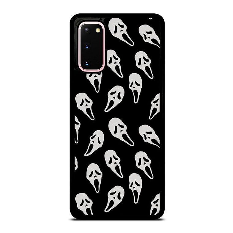 GHOST FACE PATTERN Samsung Galaxy S20 Case Cover